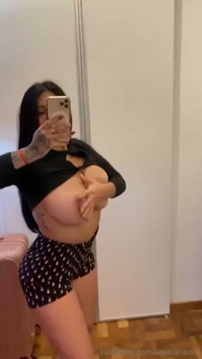 Soyailinacilu porno caseiro mostrando os peitos naturais gigantes